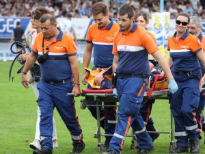 Intervention DPS évènement sportif